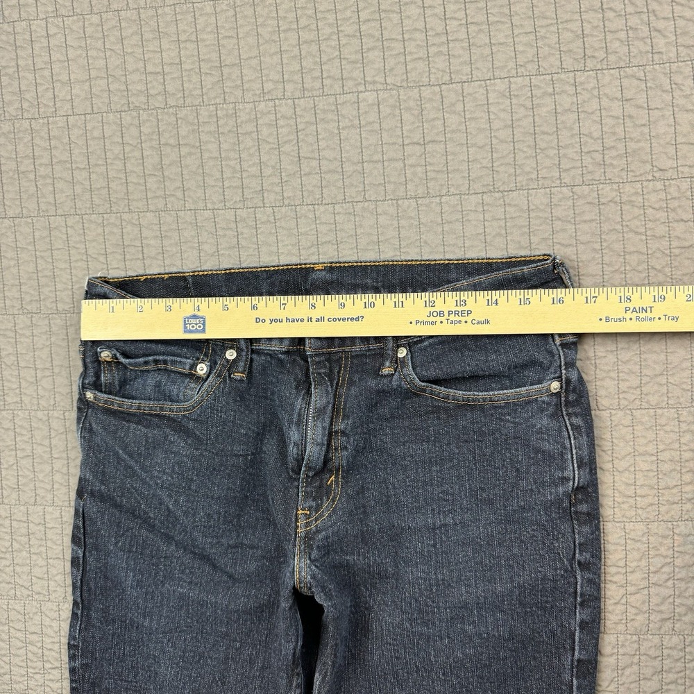 Levis 511 Shorts Men 34 (32) Blue Dark Wash Denim Jean Jorts 10" Inseam - Picture 7 of 10